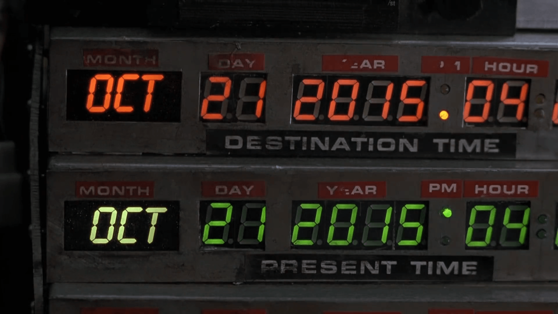 ritorno al futuro data