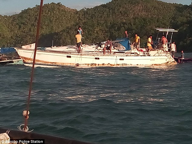 ritrovamento yatch manfred