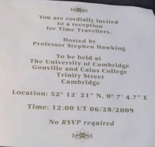 stephen hawking invito