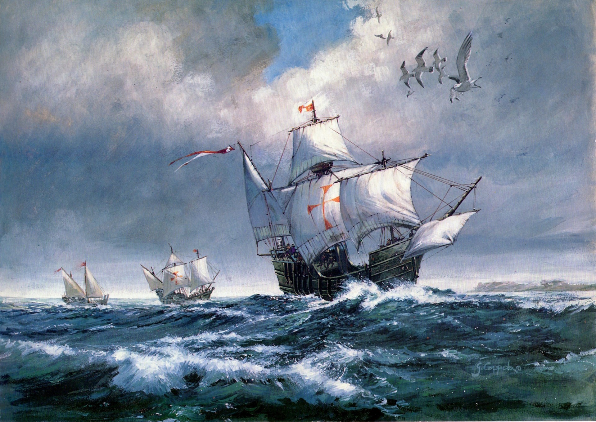 tre caravelle