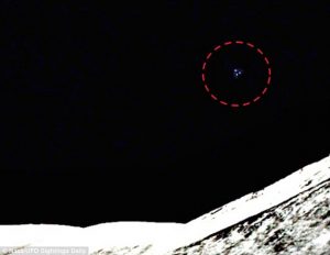 ufo sulla luna