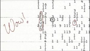 il segnale wow! di SETI